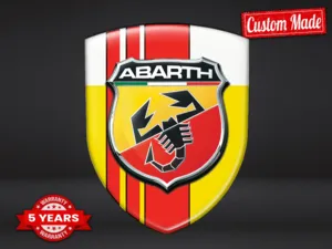 Fiat Abarth Adesivi Decalcomanie Auto su Misura Stellari Pro